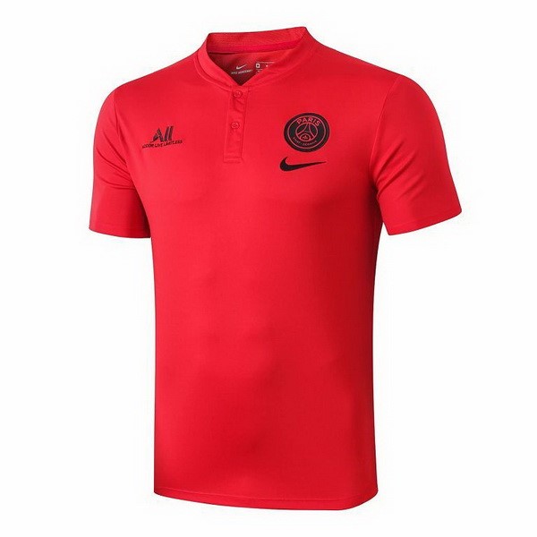 Polo Paris Saint Germain Rote 2019-20 Fussballtrikots Günstig